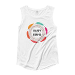 Happy Hippie Womens Cap Sleeve Tee