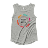 Happy Hippie Womens Cap Sleeve Tee