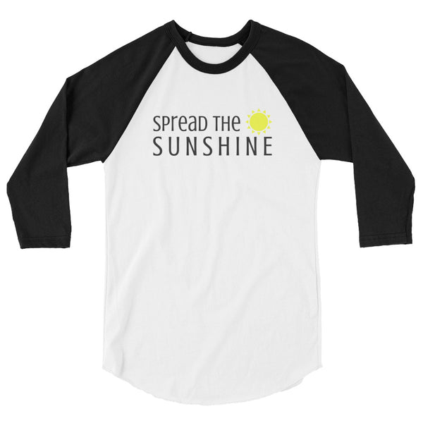 Spread the Sunshine Unisex 3/4 Sleeve Raglan Shirt